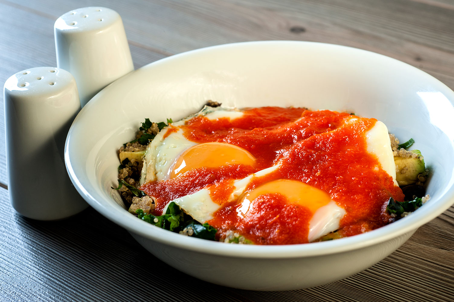 Rancheros Quinoa Bowl