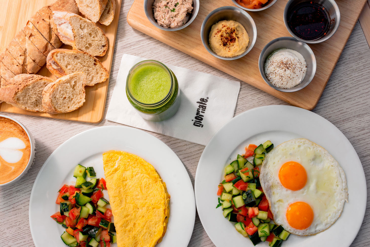 Hero - Desayuno Israelí Giornale