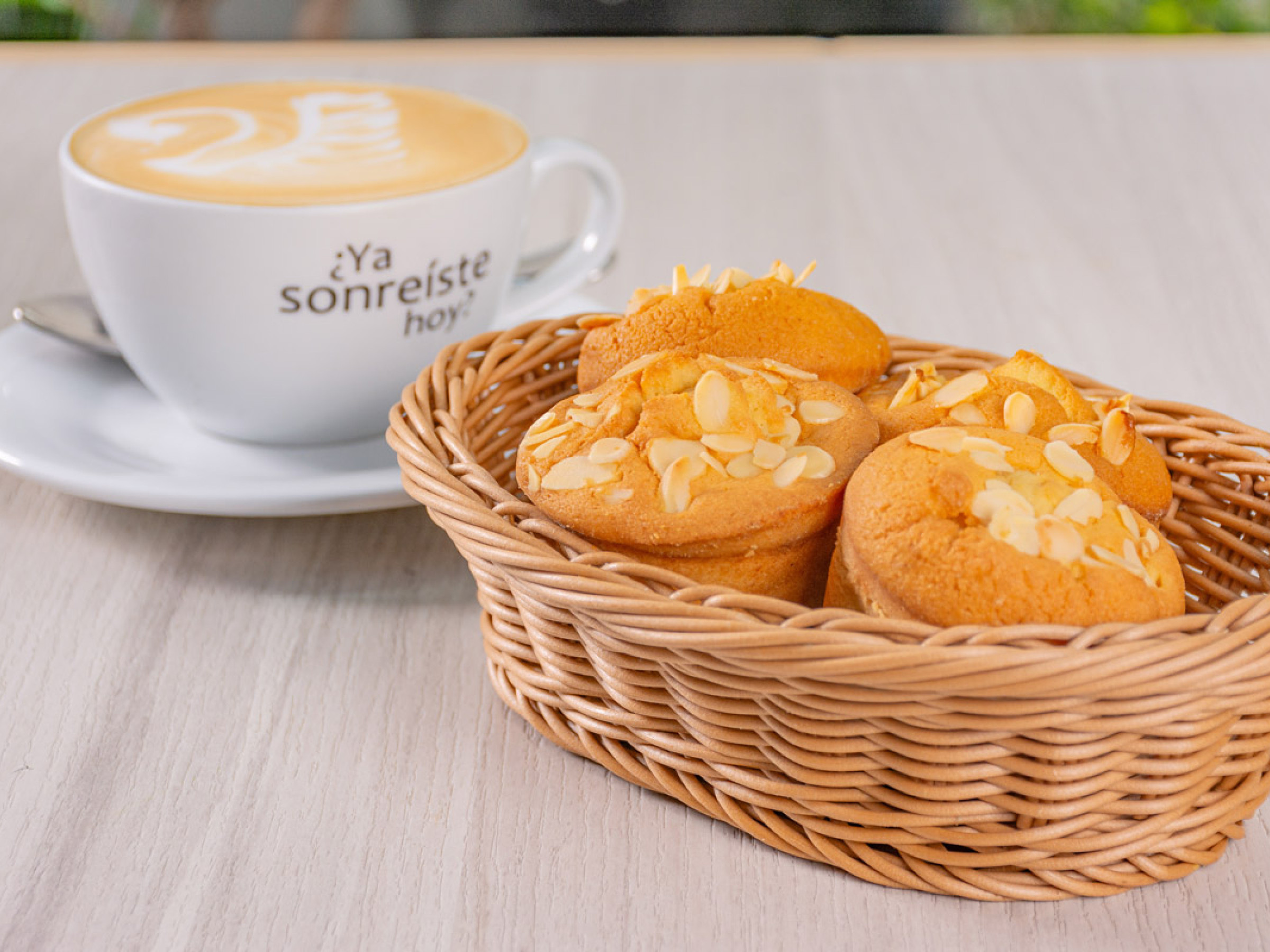 Muffin de almendra