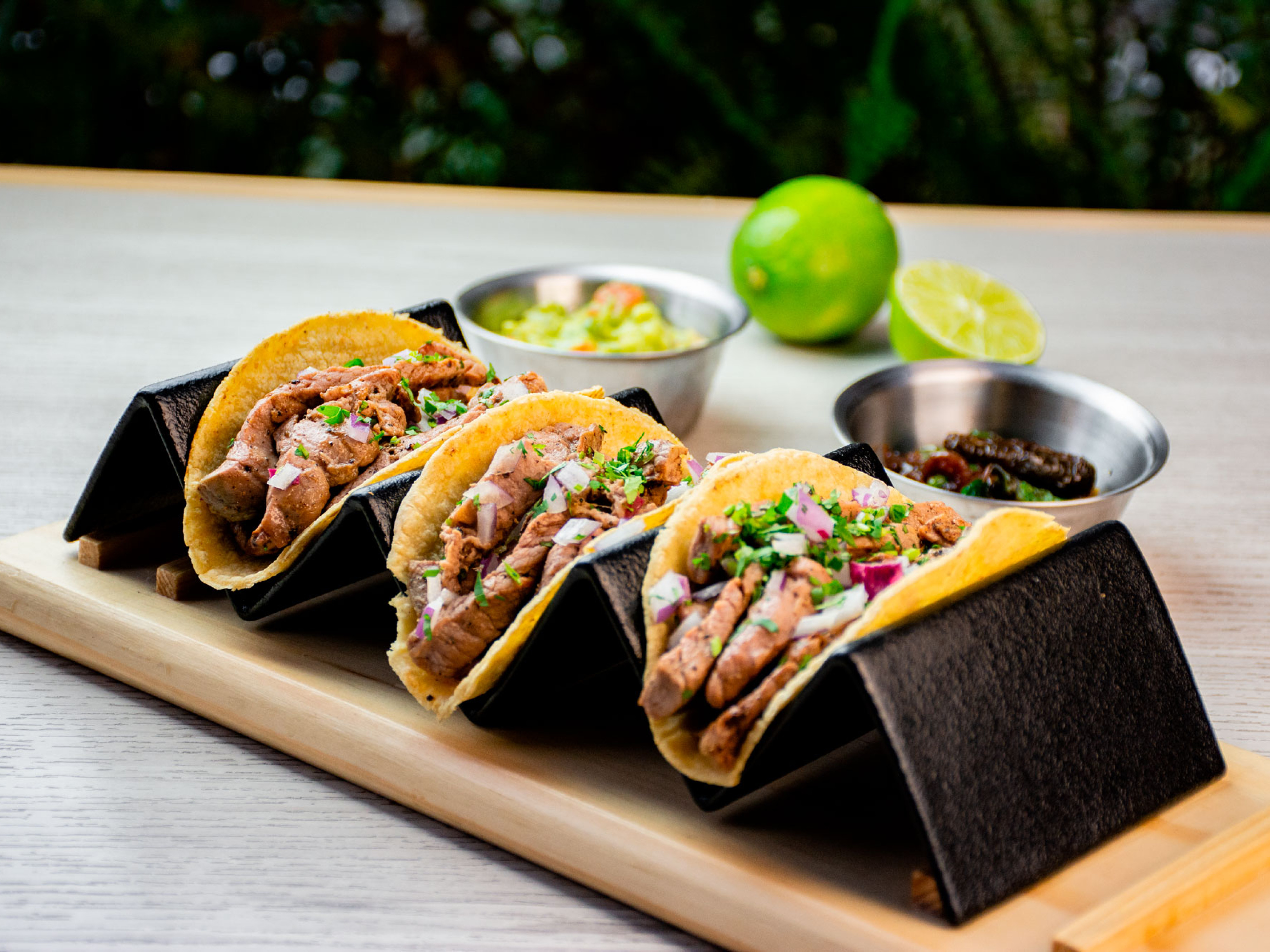 Tacos de arrachera